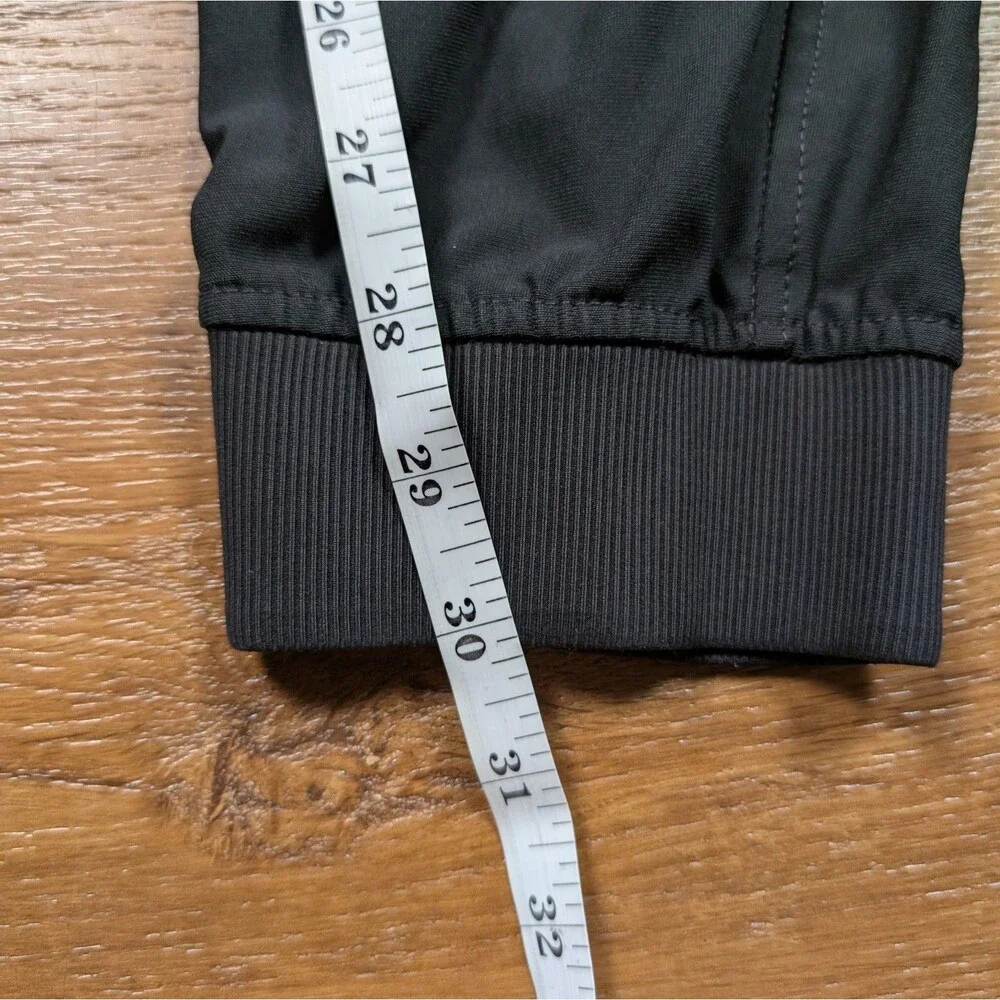 Birddogs Joggers Pants Mens L Black Performance Drawstring Unlined Stretch